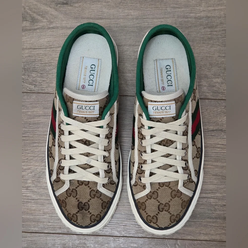 Gucci 1977 Low-Top Sneakers — Womens Size EU 39.5 / US 9.5 (Read Description) - Picture 8 of 15